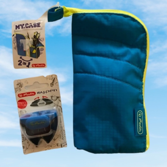 HERLITZ NWT pencil case sharpener My case - Picture 1 of 9
